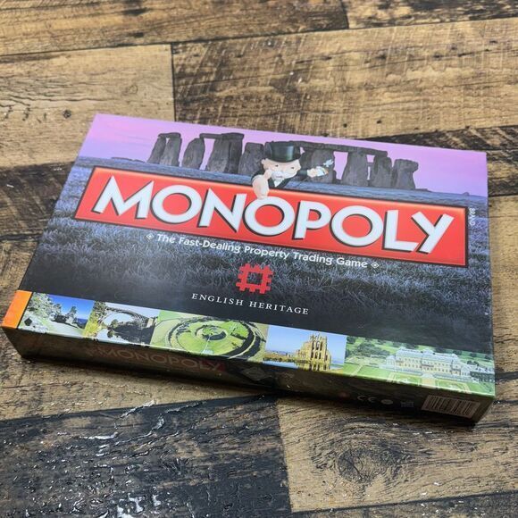 Monopoly English Heritage‎ Edition Board Game Historic Landmarks Stonehenge - Picture 1 of 5